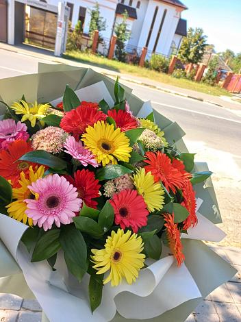 Букет цветов из: Герберы в Апрелевке
